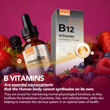 High Potency Liquid Vitamin B12 Drops, 30ml