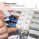 11 Pcs Nail Art Tools Set Magnetic Rods for Gel Polishing & Decoration
