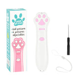 Laser Cat Teasing Stick LED Light Pointer Interactive Pet Toy for Cats & Dogs