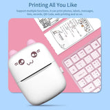 Portable Mini Bluetooth Mobile Photo Label Printer for Students