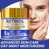 Retinol Collagen Face Cream 60g Anti-Aging Moisturizer with Hyaluronic Acid