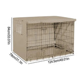 Pet Cage Cover Waterproof Oxford Dog Cat Crate Cover for Indoor Use