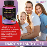 Berberine Capsules with Ceylon Cinnamon and Milk Thistle