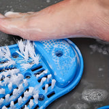 Foot Cleaner Scrubber Brush 1-2PC Exfoliating Slippers for Bathroom Use
