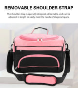 Portable Makeup Bag Waterproof Storage Case for Travel & Salon Use