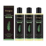 Hoegoa Rosemary Hair Growth Shampoo 3pcs Hydrolyzed Keratin Moisturizing Repair
