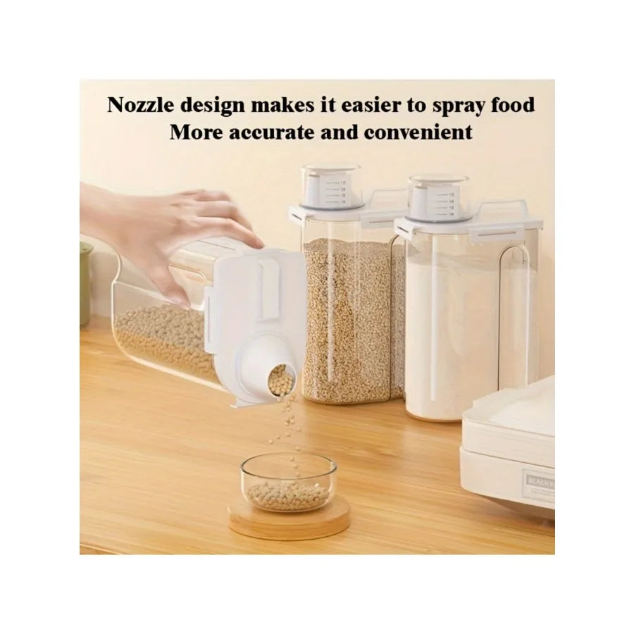 Moisture-Proof 2.5L Sealed Storage Container for Food Storage