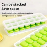 Silicone C Mold with Lid - 2/4pcs C 14 Cube Set
