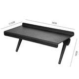 Wireless Router & Set-top Box Storage Rack - 1PC No Perforated Design