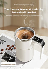 Automatic Stirring Cup Rechargeable Stainless Steel Electric Mixer 15oz