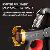 Adjustable Grip Strengthener 5-60kg for Muscle Recovery & Fitness Training