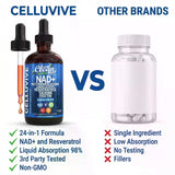 Clean Nutra NAD+ Liquid Drops with Resveratrol and Taurine, 15ml