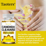 Candida Cleanse 120 Capsules for Daily Routines and Digestive Health