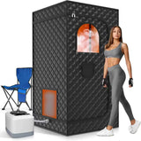 Portable Infrared Sauna Box with Remote Control - Foldable Sweat Room