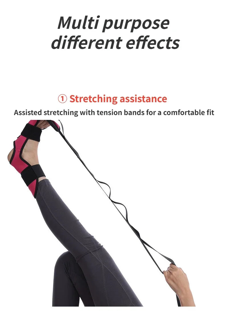 Leg Stretching Band for Flexibility & Rehabilitation - Fitness Training Belt