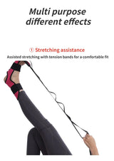Leg Stretching Band for Flexibility & Rehabilitation - Fitness Training Belt