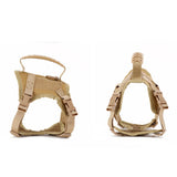 Tactical Cat Harness Adjustable Escape Proof Soft Mesh Vest for Walking