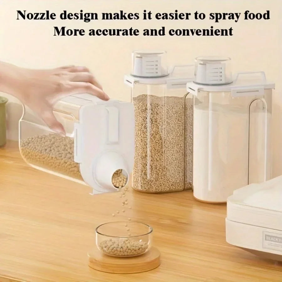 Moisture-Proof 2.5L Sealed Storage Container for Food Storage