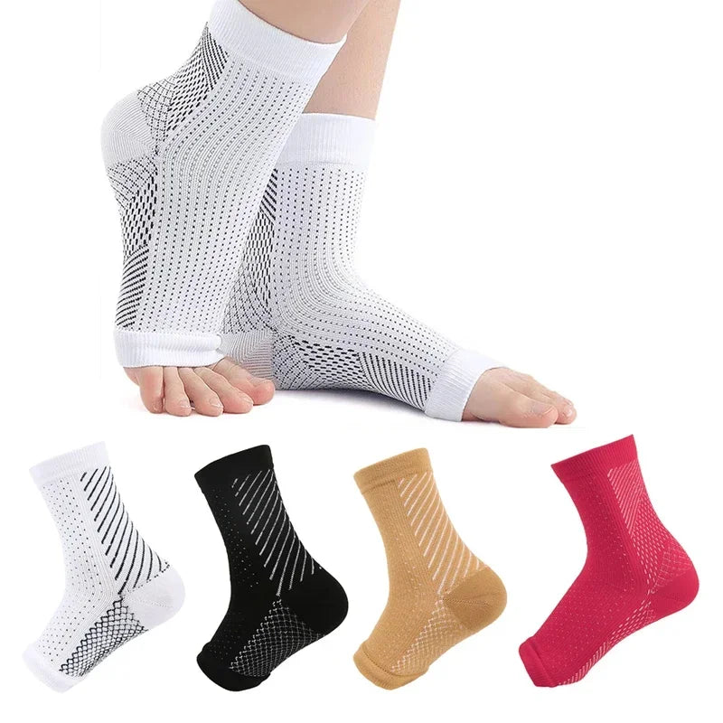 Neuropathy Compression Socks Ankle Support Sleeve 1 Pair for Sports