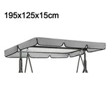 Garden Swing Canopy Replacement Waterproof Cover for Patio Swing