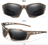 Polarized Sports Sunglasses for Cycling, Fishing, Running - Unisex Eyewear