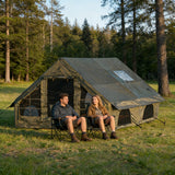 Inflatable Camping Tent for 4-8 Persons, Waterproof with Carry Bag