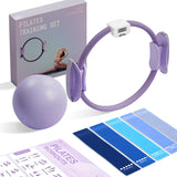 Pilates Ring Fitness Circle - Lightweight Foam Padded Handles, Toning