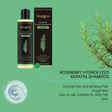 Hoegoa Rosemary Hair Growth Shampoo 3pcs Hydrolyzed Keratin Moisturizing Repair