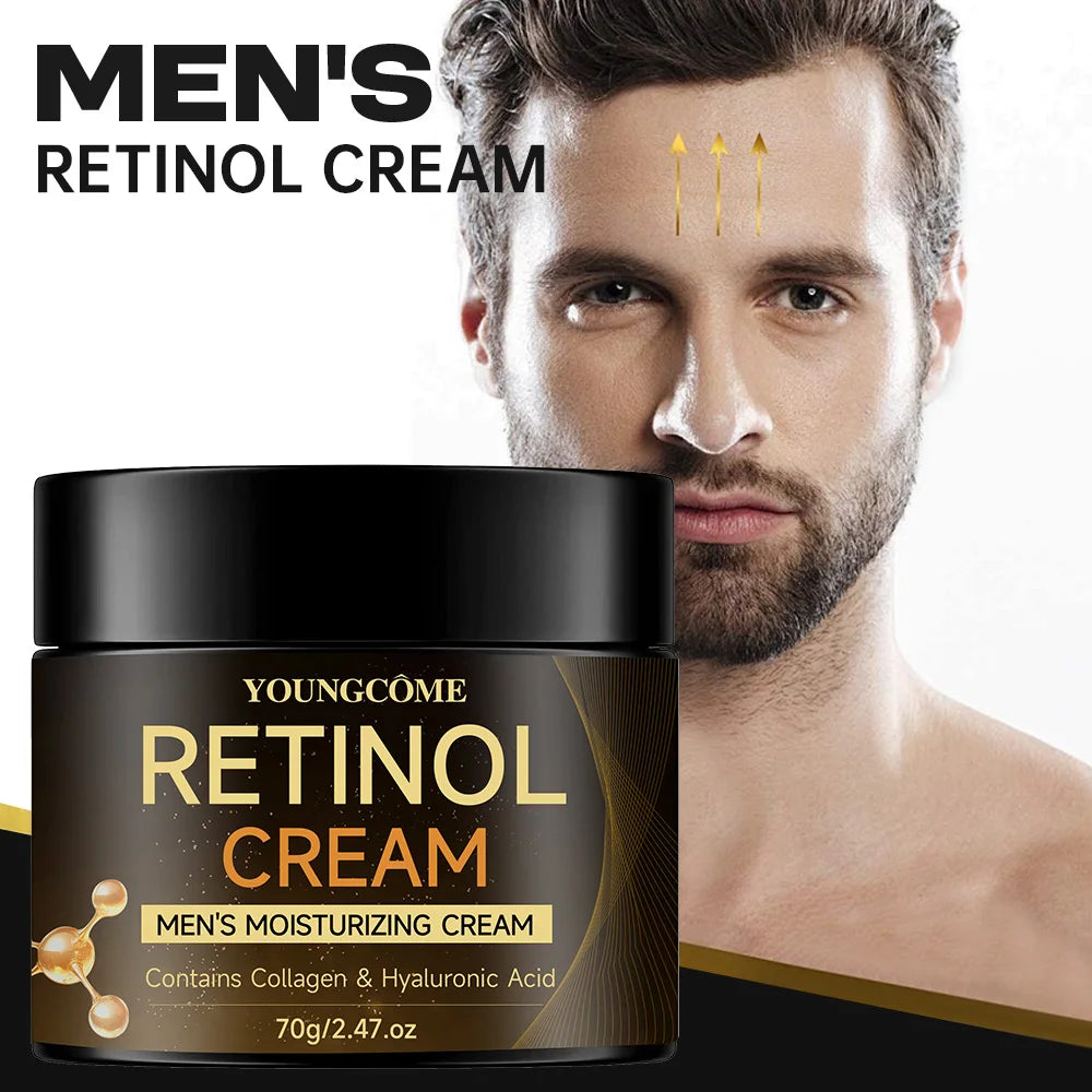 Men's Retinol Moisturizing Cream 40g - Anti-Aging Face Cream for Men