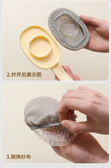 Exfoliating Bath Brush with Long Handle - 1pc Shower Back Scrubber