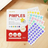 240pcs Star Acne Patches Invisible Pimple Cover Oil Control Spot Treatment