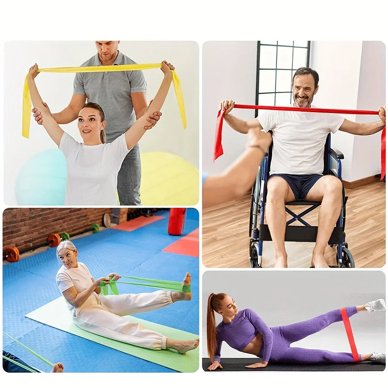 Resistance Bands for Exercise Training - Stretch Elastic Band Set