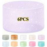Glitter Silicone Cup Sleeves for Stanley Tumblers, 12-24OZ, 1/6PCS