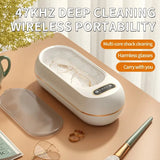 Ultrasonic Cleaner 45KHz for Glasses & Jewelry - Efficient Home Cleaning