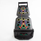Portable Foldable Push-up Board Set with Handles for Fitness Training