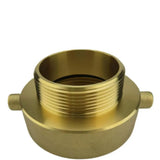 Brass Hose Adapter 2-1/2" NH x 2" NPT Fire Fighting Equipment