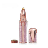 Electric Eyebrow Trimmer Rechargeable Painless Facial Hair Remover for Women