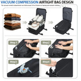 Lightweight Foldable Vacuum Compression Travel Backpack for Hiking, Camping