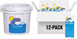 Cal-Hypo Granular Pool Shock Sanitizer for Clear Water, 6/12/24 Pack