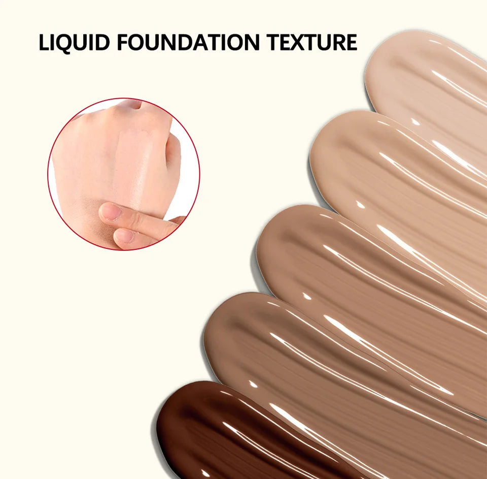 Matte BB Cream Foundation with Oil Control, 5 Colors Available, 30ml