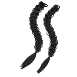 Braided Synthetic Hair Ponytail Extension with Elastic Band - Daily Use