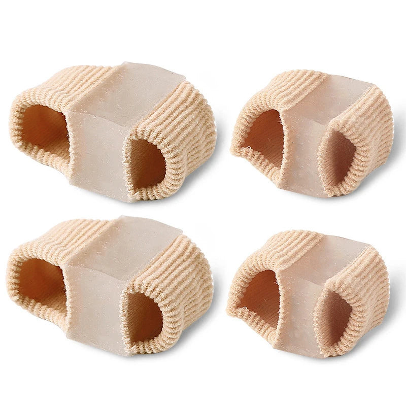 Silicone Toe Separator Bunion Corrector Gel Insoles for Shoes (1/2/4pcs)