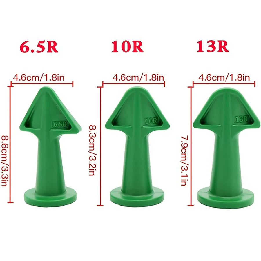 3PCS Silicone Caulk Nozzle Applicator Tools Kit for Sealant and Epoxy