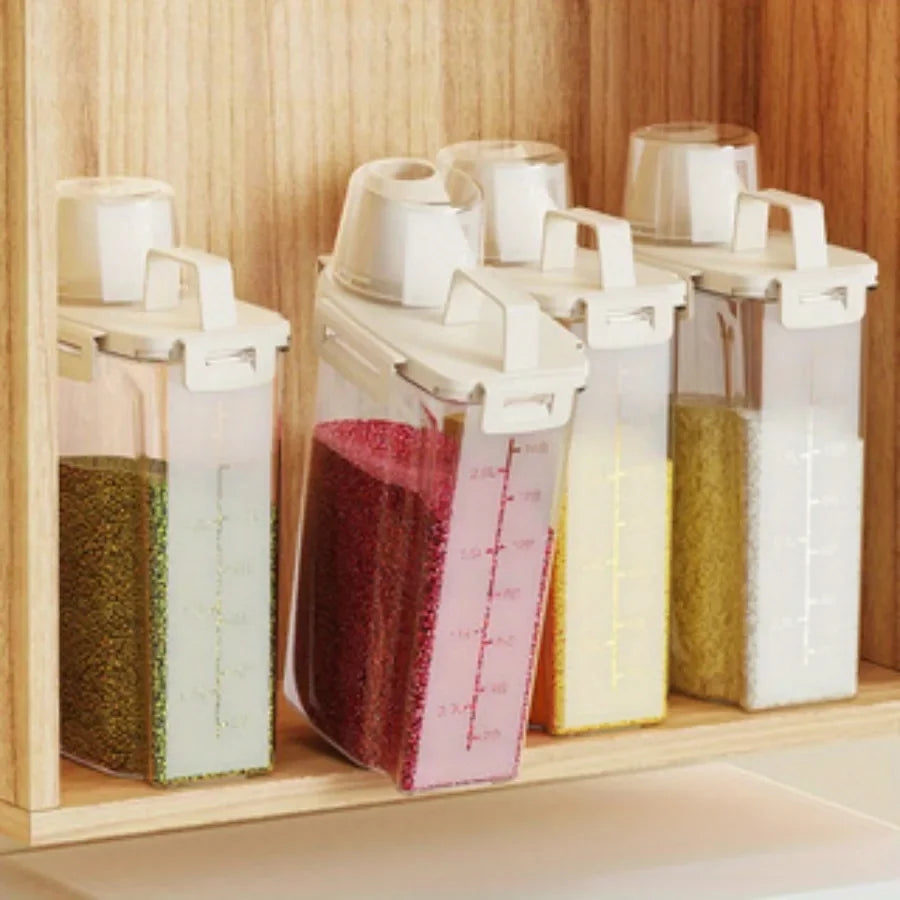Moisture-Proof 2.5L Sealed Storage Container for Food Storage