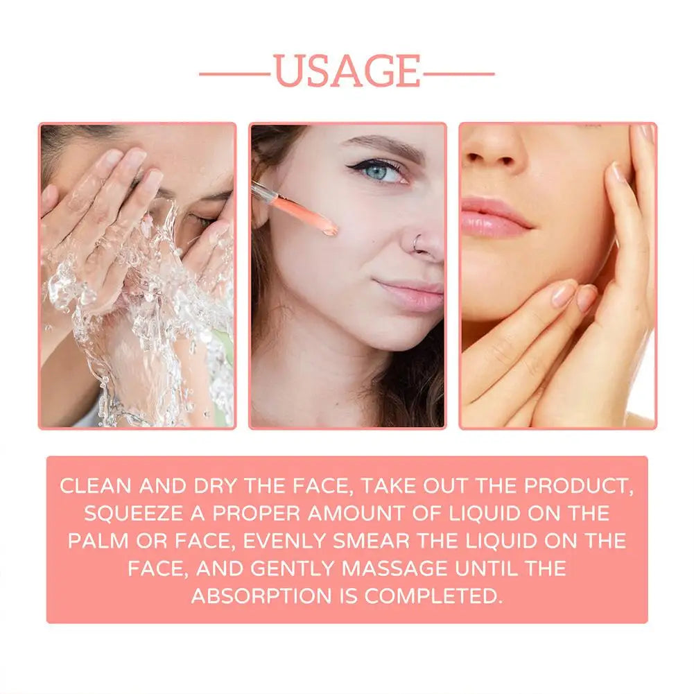 5-in-1 Facial Serum with Vitamin C and Hyaluronic Acid, 30ml