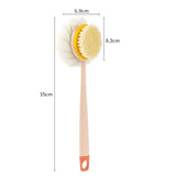 Loofah Back Scrubber Long Handle Exfoliating Bath Brush for Women