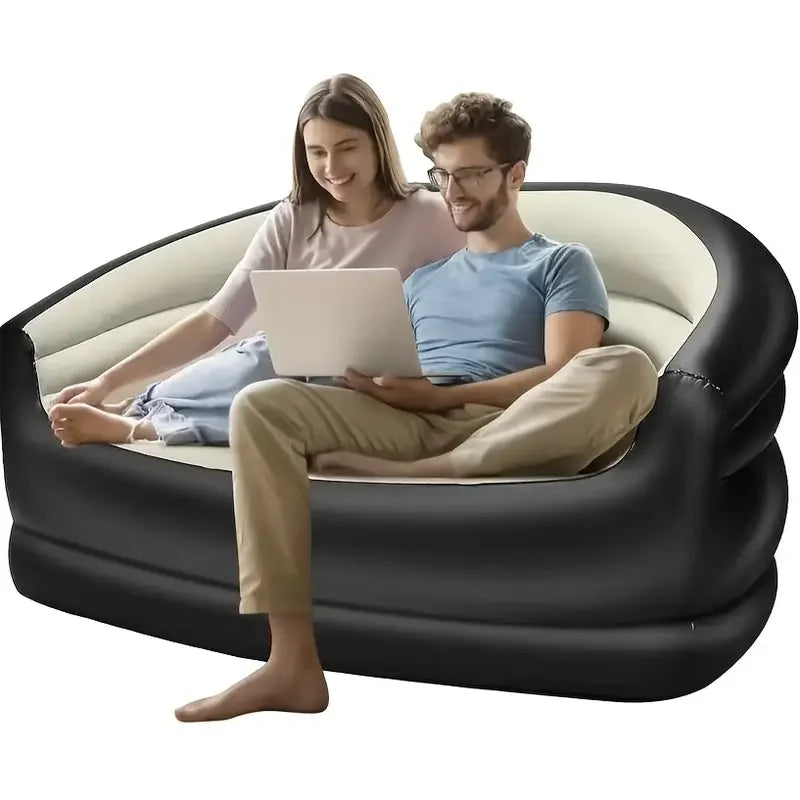 Portable Inflatable Double Sofa Bed for Camping & Outdoor Lounging