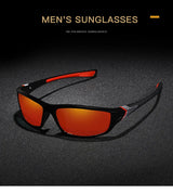 Polarized Sports Sunglasses for Cycling, Fishing, Running - Unisex Eyewear