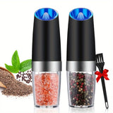 Gravity Electric Salt and Pepper Mill, Battery Powered, Adjustable Coarseness