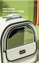 Transparent Cat Dog Carrier Backpack, Portable Space Capsule for Pets
